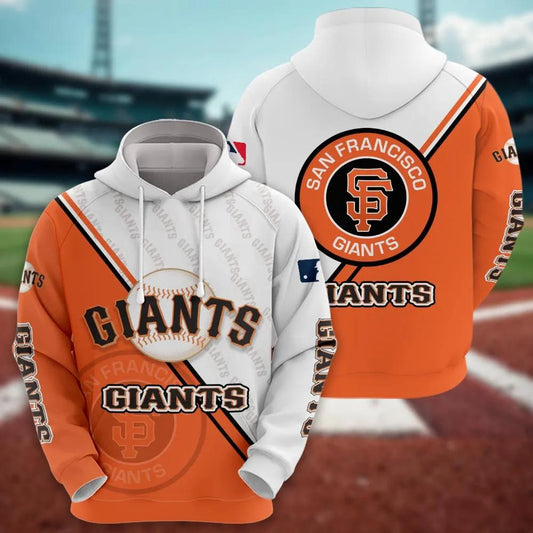 San Francisco Giants Logo 3D Clothing, MLB Hoodie Moonbestprint