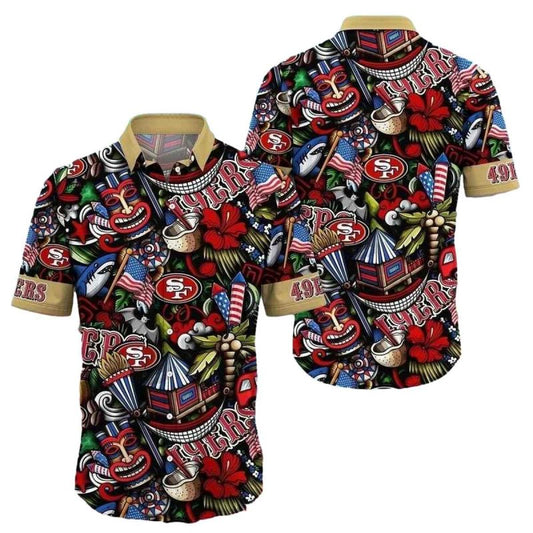 San Francisco Tiki Fest 49ers 2025 Hawaiian Shirt - Moonbestprint