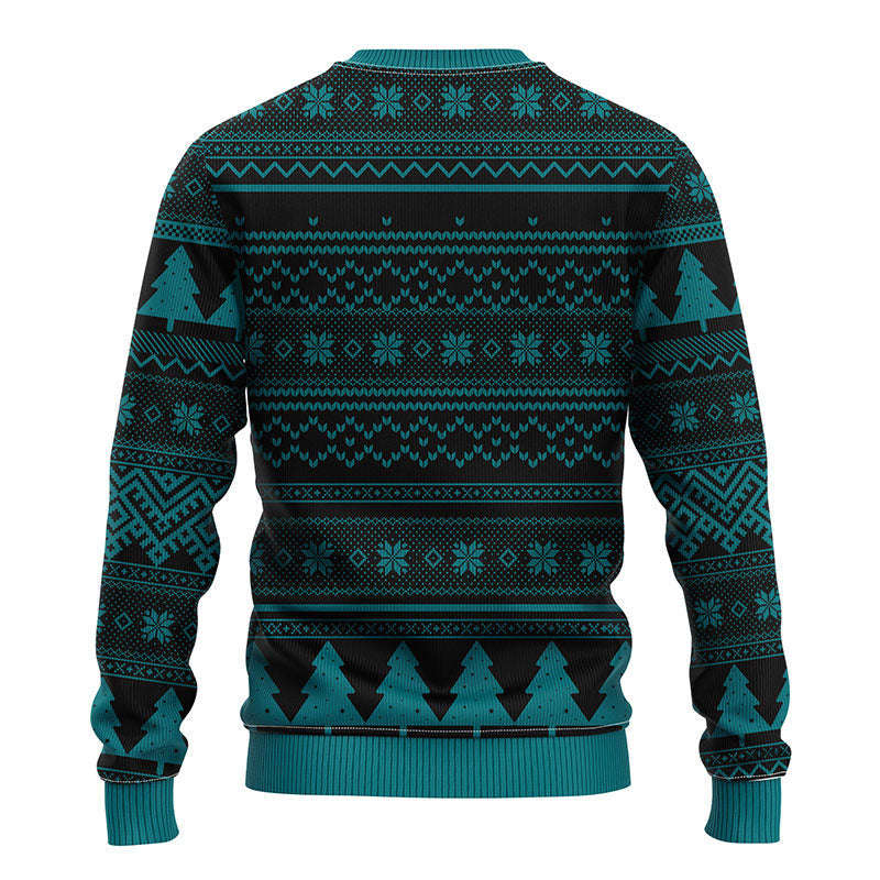 San Jose Sharks Grinch Hug Ugly Christmas Sweater Moonbestprint