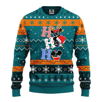 San Jose Sharks Hohoho Ugly Christmas Sweater, NHL Christmas Sweater Moonbestprint