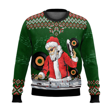 Santa Claus DJ Ugly Christmas Sweater 2025 – Moonbestprint