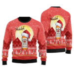 Santa Claus Sleigh Jim Beam Ugly Sweater – Moonbestprint