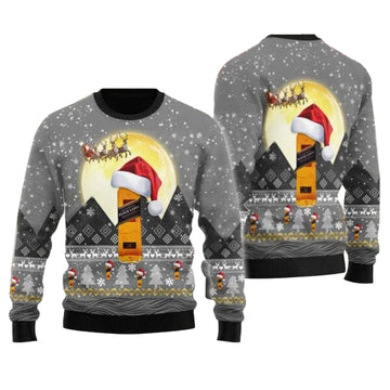 Santa Claus Sleigh Johnnie Walker Ugly Sweater – Moonbestprint