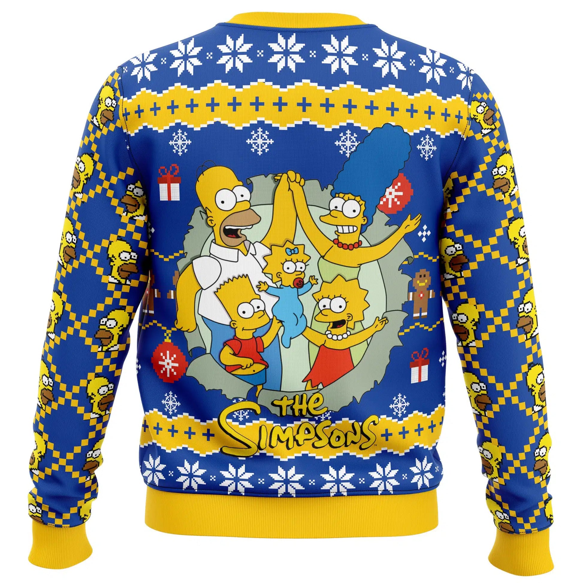 Santa Homer The Simpsons Ugly Christmas Sweater – Moonbestprint