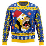 Santa Homer The Simpsons Ugly Christmas Sweater – Moonbestprint