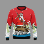 Santa Hunting Ugly Christmas Sweater 2025 – Moonbestprint