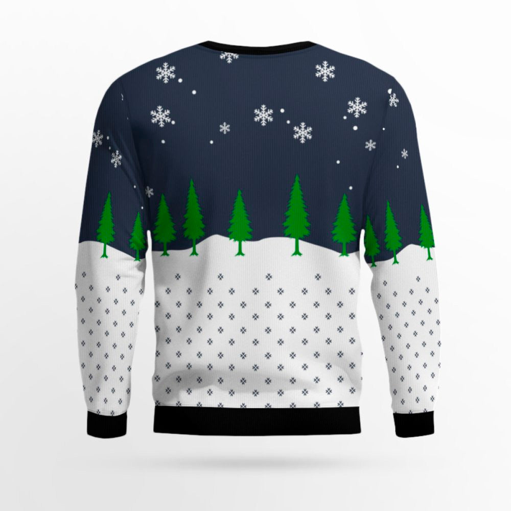 Santa Jeep Xmas Ugly Sweater 2025 – Moonbestprint