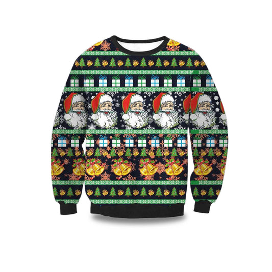 2026 Santa Ugly Christmas Sweater Santa Xmas Holiday Sweater Christmas Gifts Moonbestprint