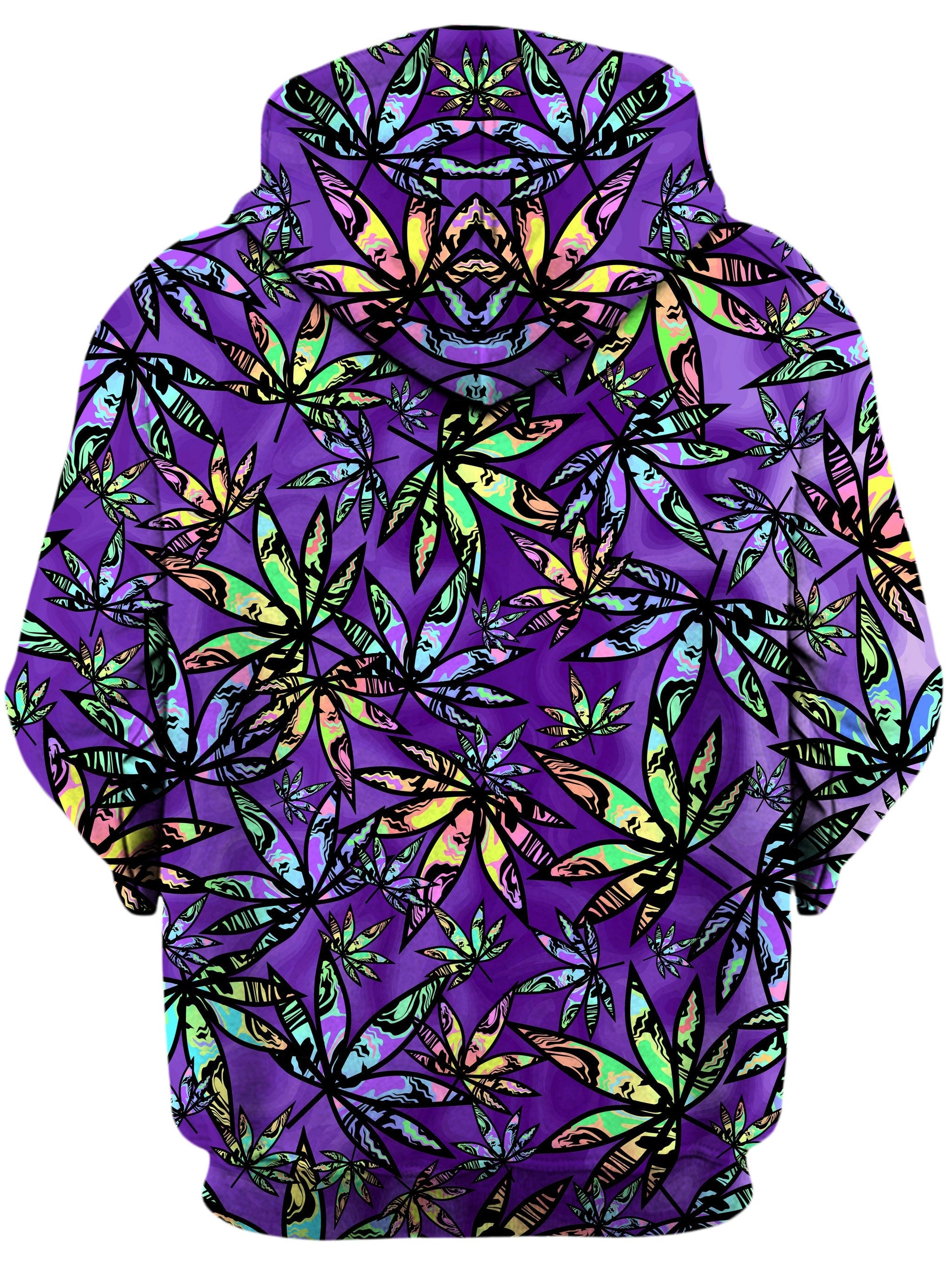 Cannabis Cascade Unisex Zip-Up Hoodie -Moonbestprint