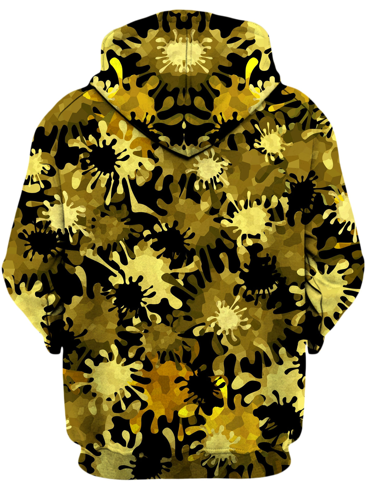 Gold Splatter Unisex Hoodie -Moonbestprint