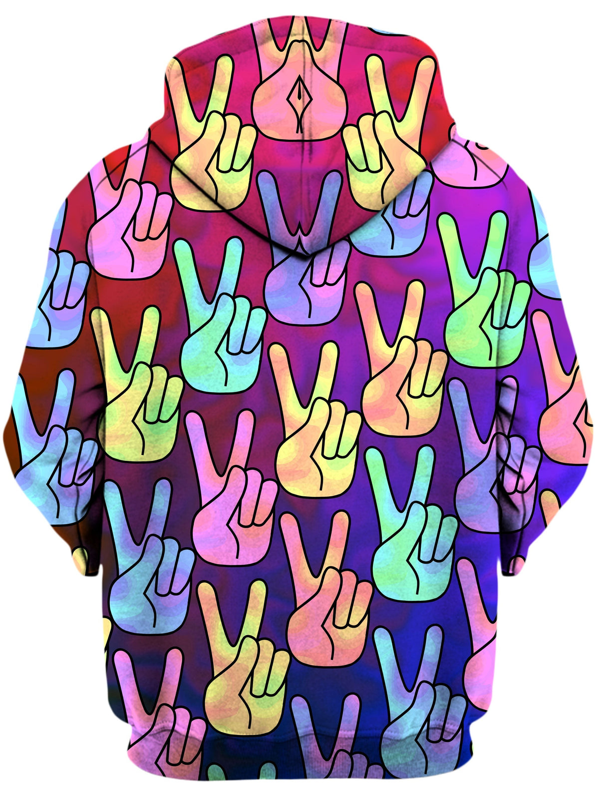 Hippy Trippy Unisex Hoodie -Moonbestprint