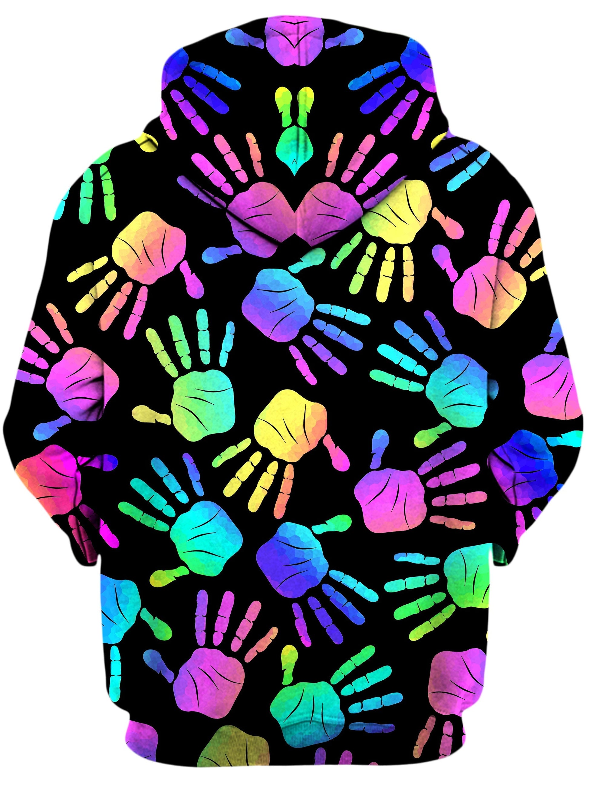 Rave Hands Unisex Zip-Up Hoodie -Moonbestprint