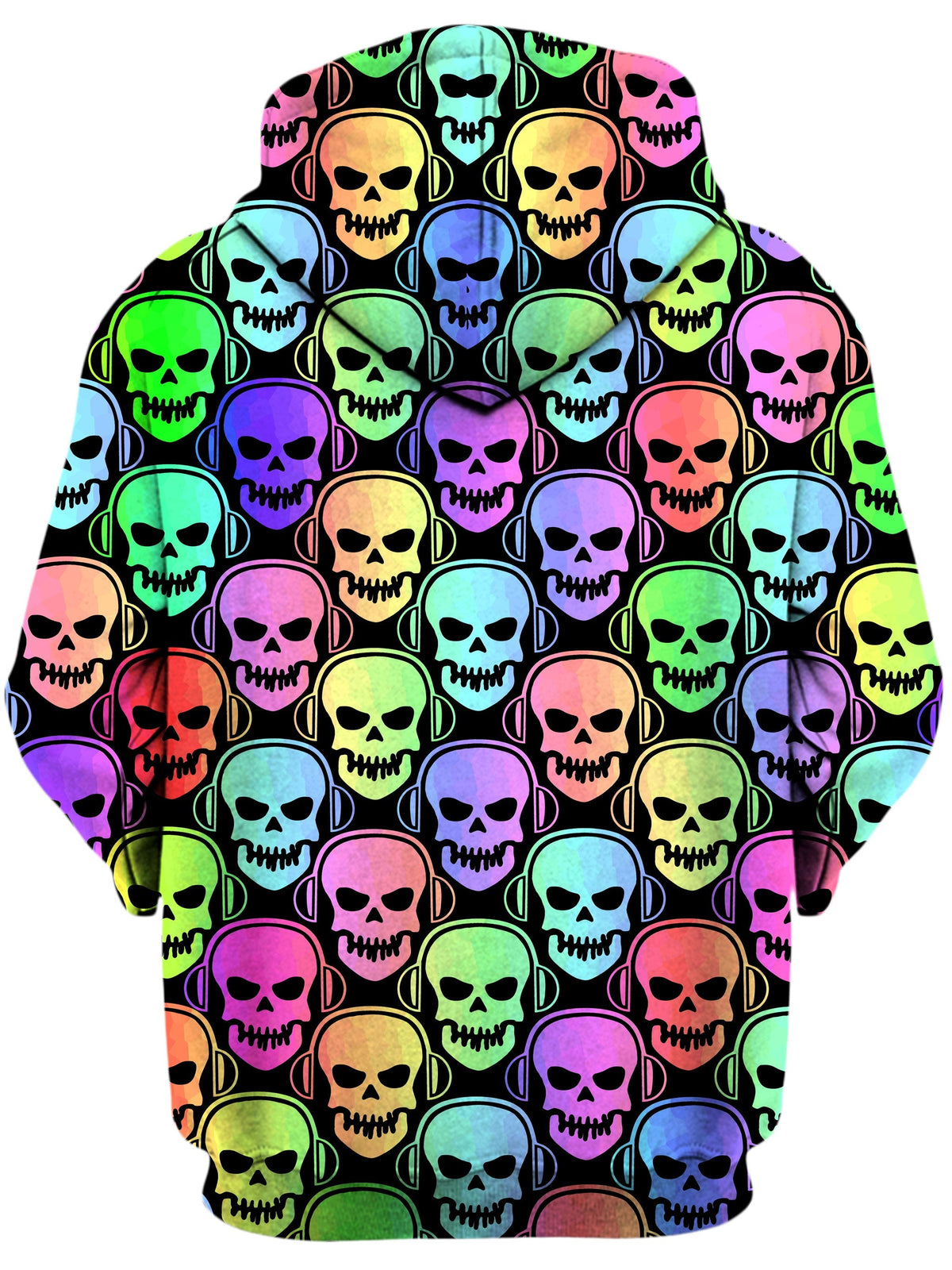 Skull Deejays Unisex Hoodie -Moonbestprint