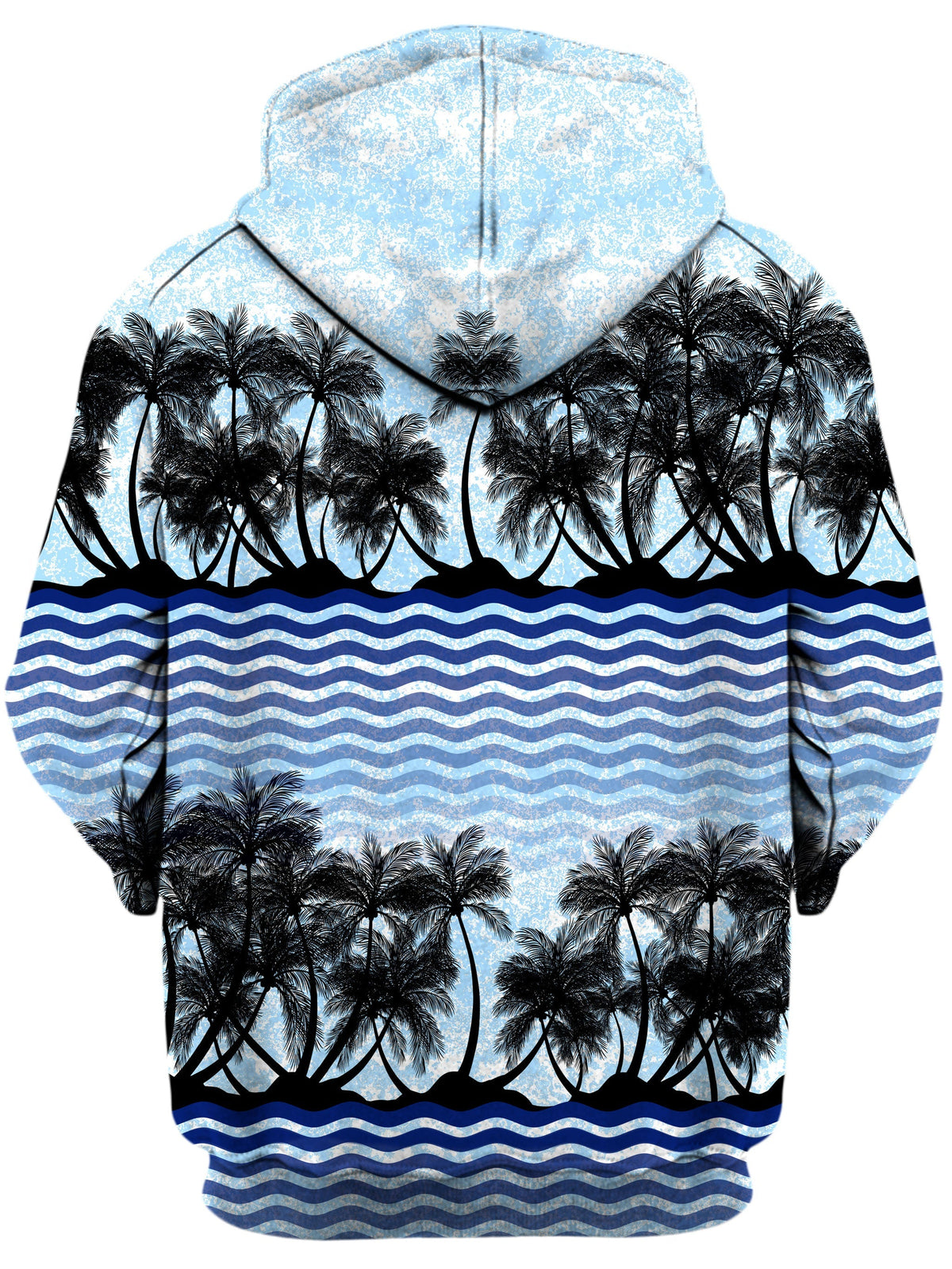 Tropical Waves Unisex Hoodie -Moonbestprint