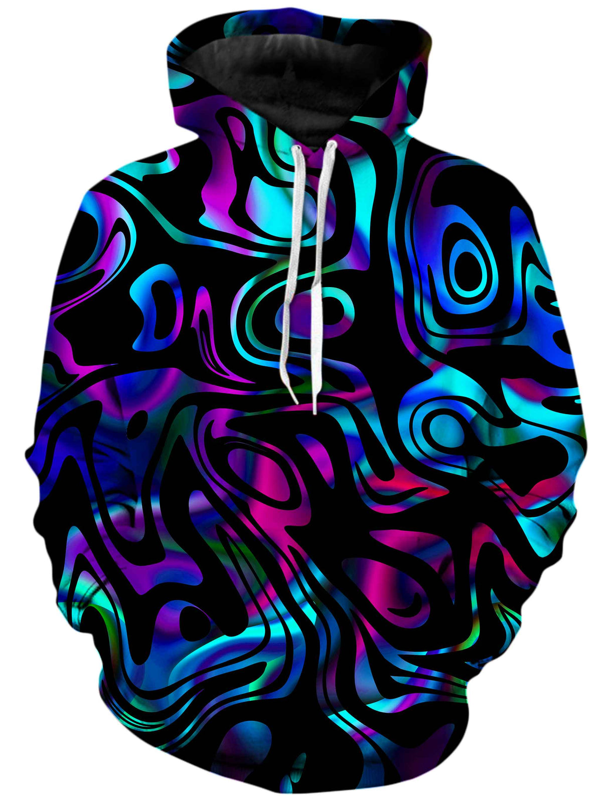 Dynamic Blues Unisex Hoodie -Moonbestprint