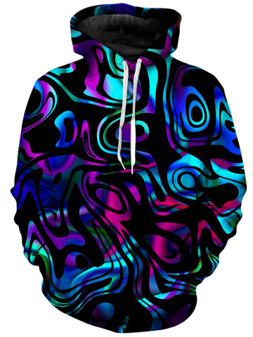 Dynamic Blues Unisex Hoodie -Moonbestprint