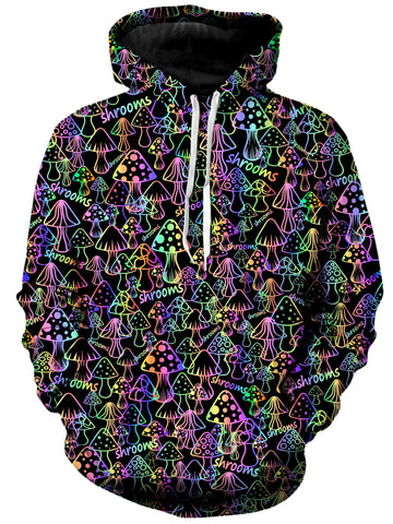 Psychedelic Shrooms Unisex Hoodie -Moonbestprint