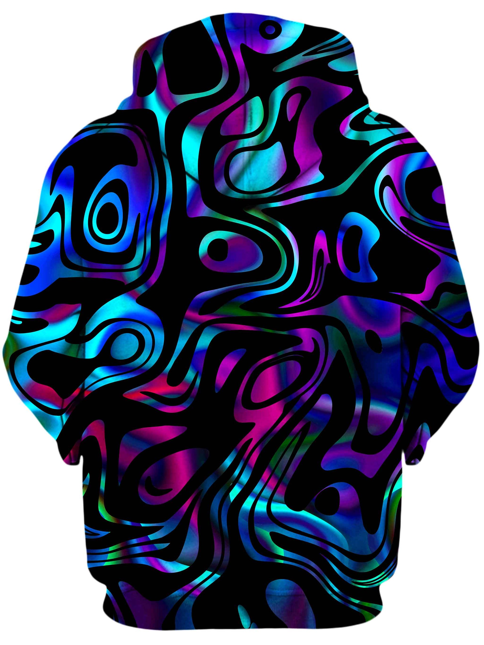 Dynamic Blues Unisex Zip-Up Hoodie -Moonbestprint