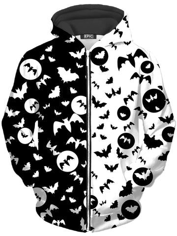 Full Moon Unisex Zip-Up Hoodie - Moonbestprint