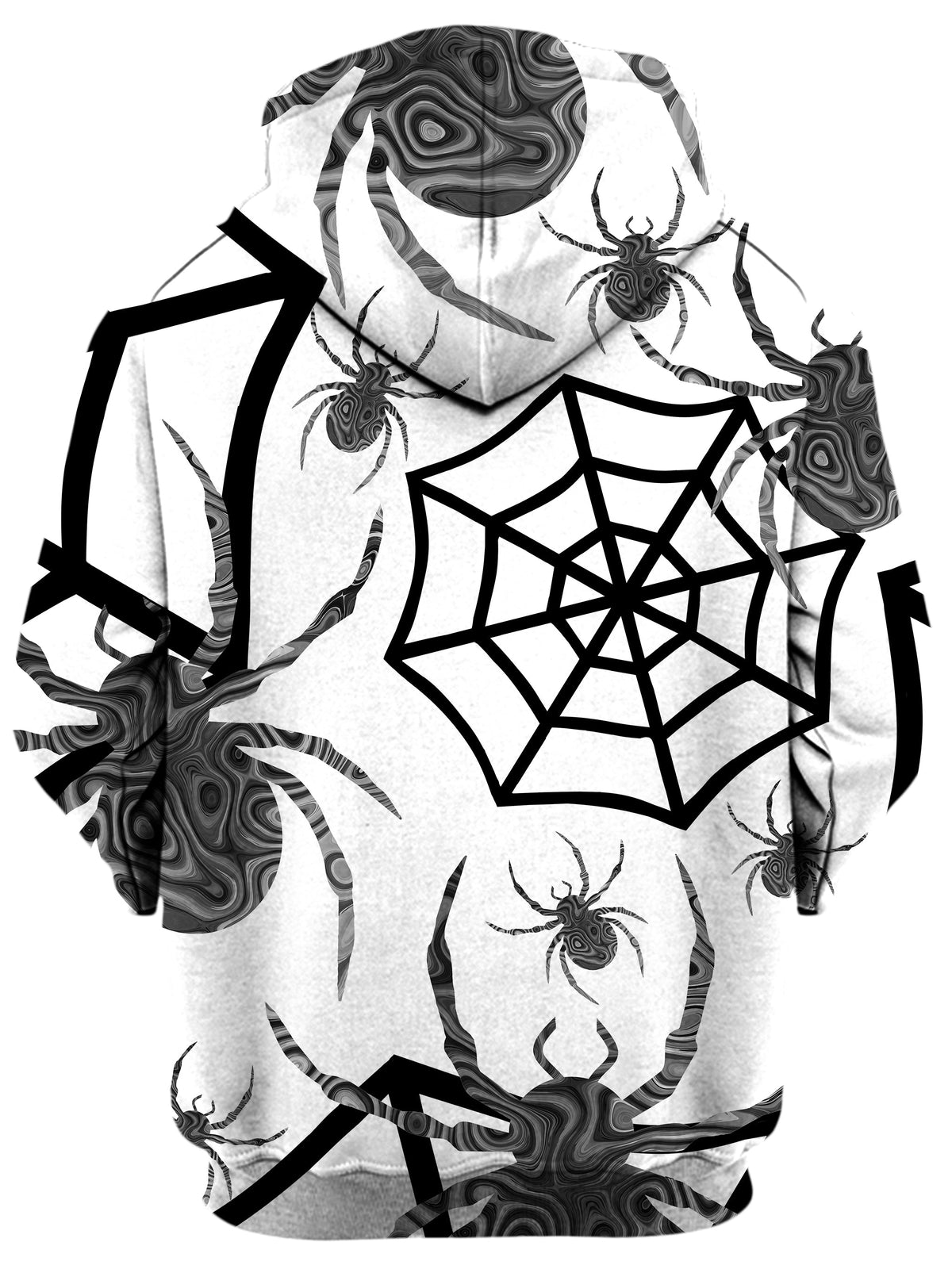 Black & White Halloween Unisex Hoodie -Moonbestprint