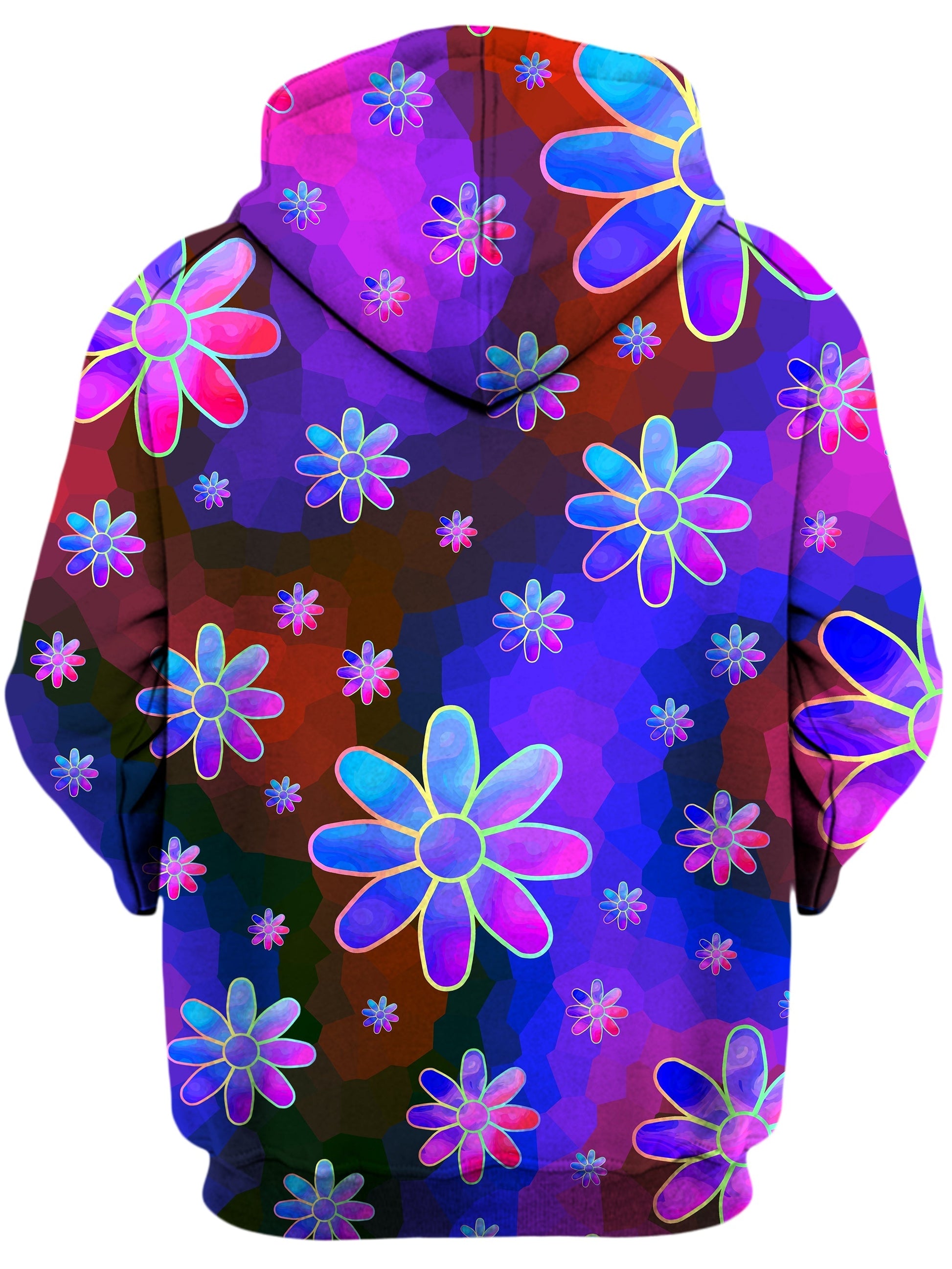 Floral Fantasy Abstract Unisex Hoodie -Moonbestprint