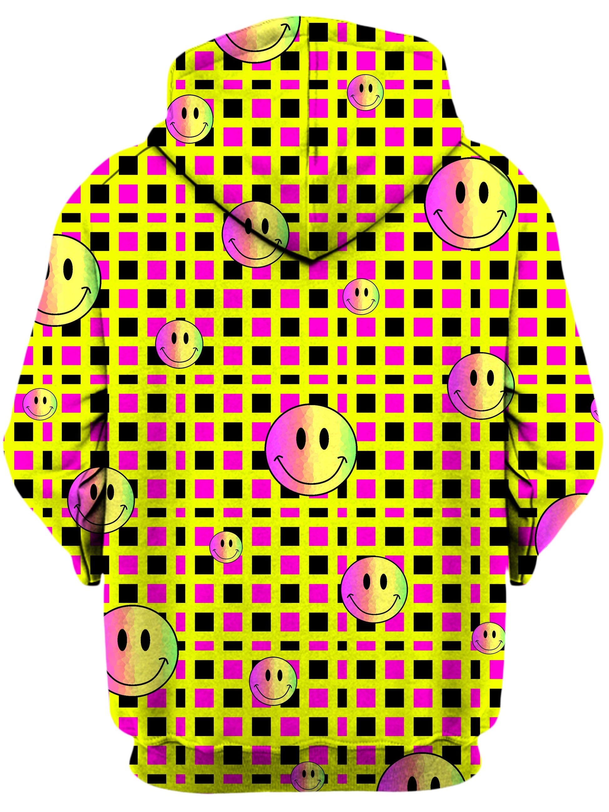 Happy Plaid Unisex Hoodie -Moonbestprint