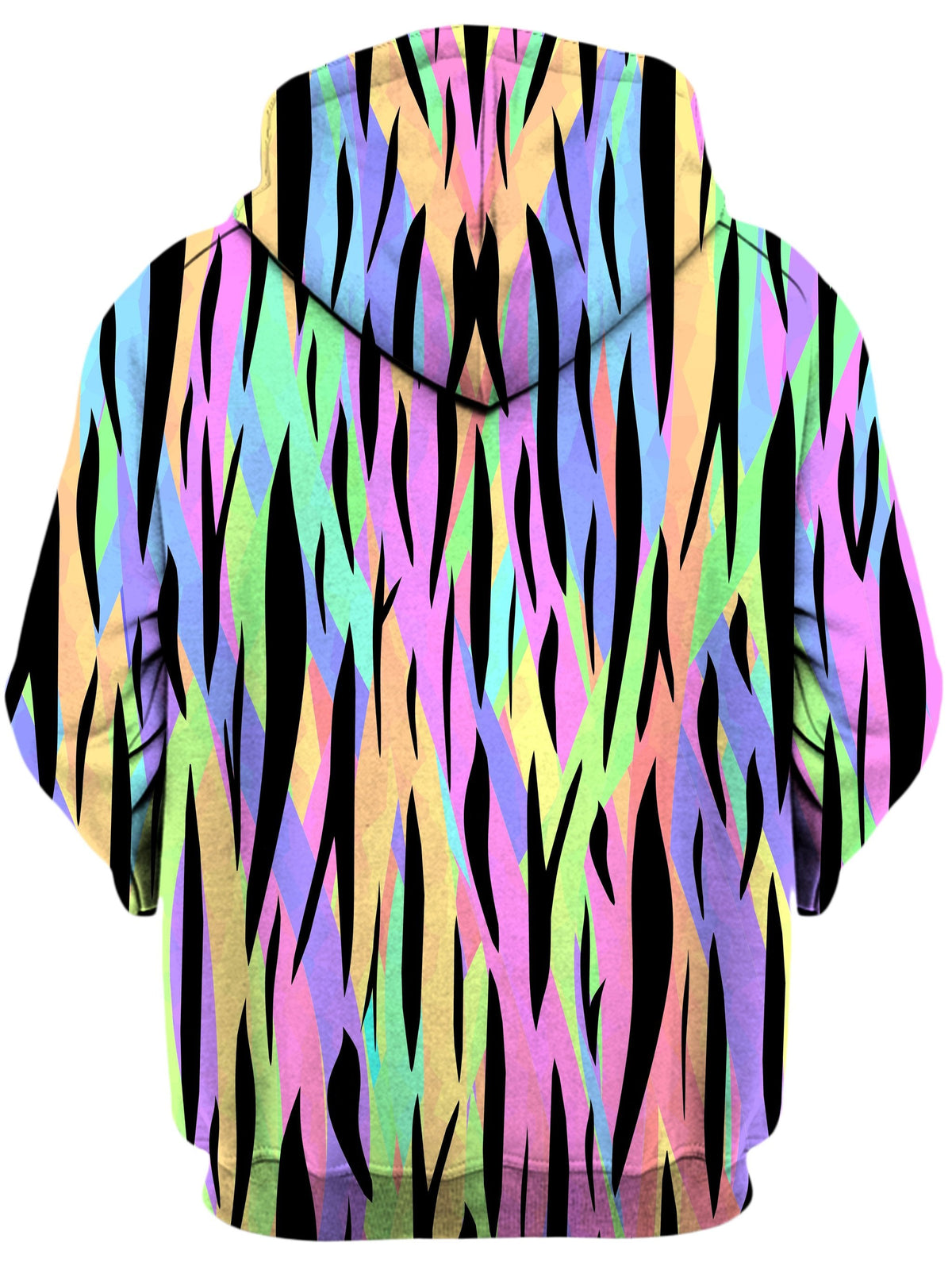 Psychedelic Tiger Stripes Unisex Hoodie -Moonbestprint