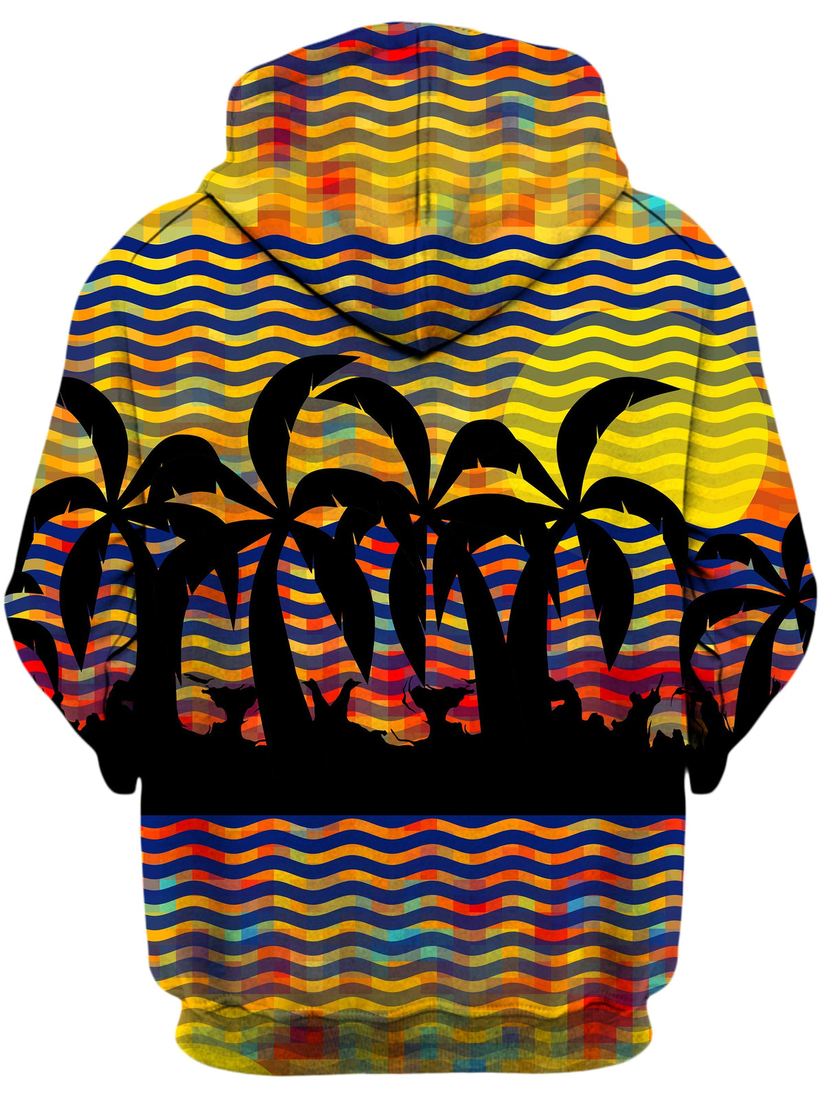 Trippy Tropical Nights Unisex Hoodie -Moonbestprint