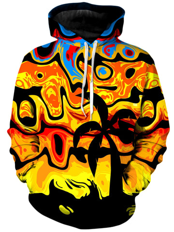 Abstract Summer Sunset Unisex Hoodie -Moonbestprint