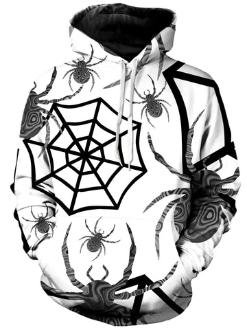 Black & White Halloween Unisex Hoodie -Moonbestprint