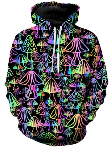 Magic Mushrooms Unisex Hoodie -Moonbestprint