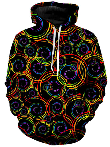 Swirl Abstract Unisex Hoodie -Moonbestprint