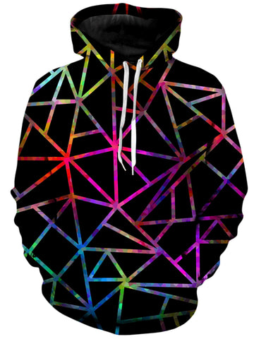 Webbed Geometric Unisex Hoodie -Moonbestprint