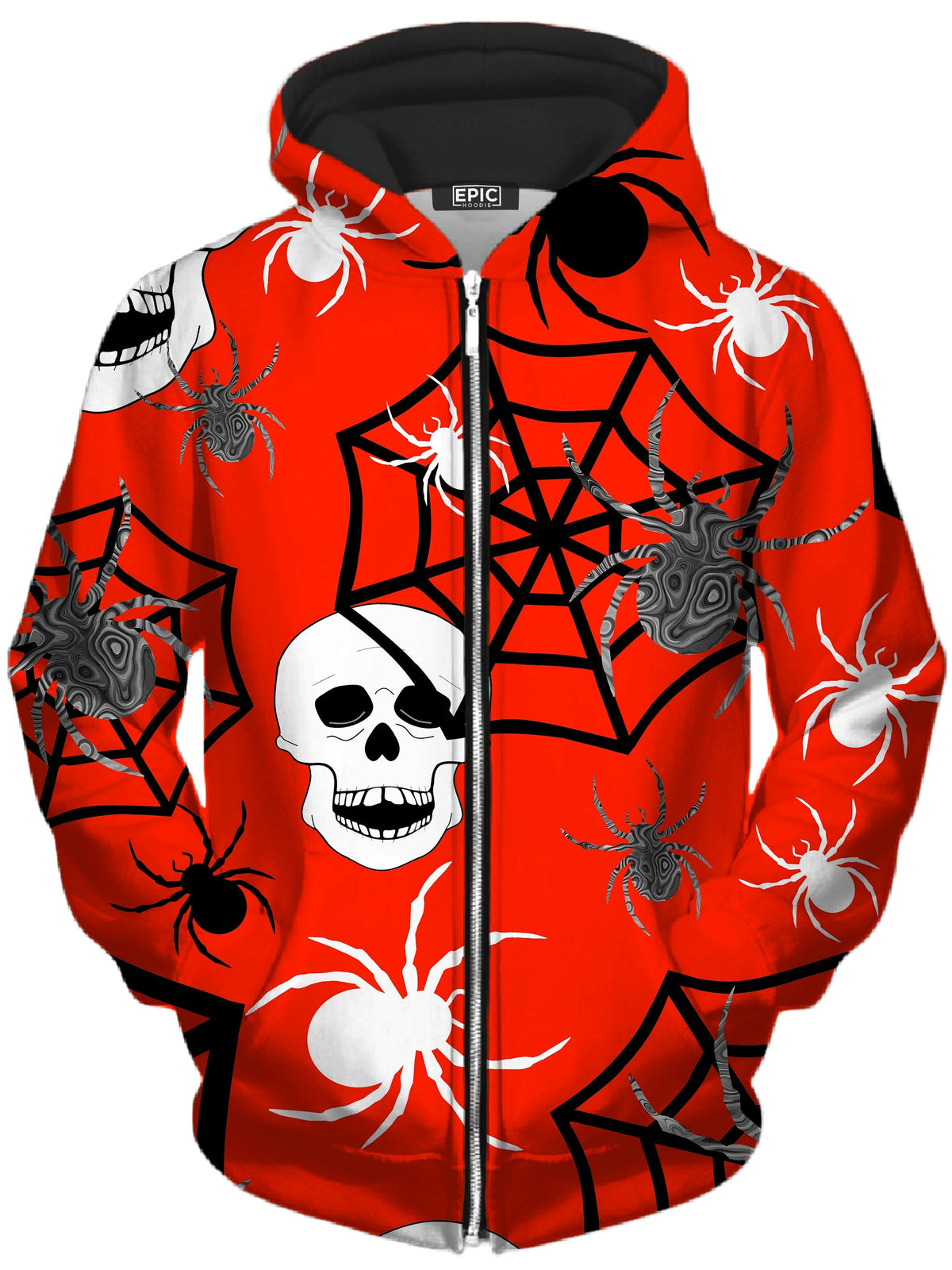 Fright Night Unisex Zip-Up Hoodie - Moonbestprint