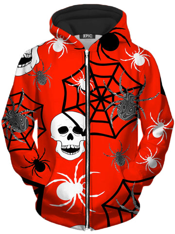 Fright Night Unisex Zip-Up Hoodie - Moonbestprint