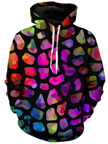 Jewel Giraffe Spots Unisex Hoodie -Moonbestprint