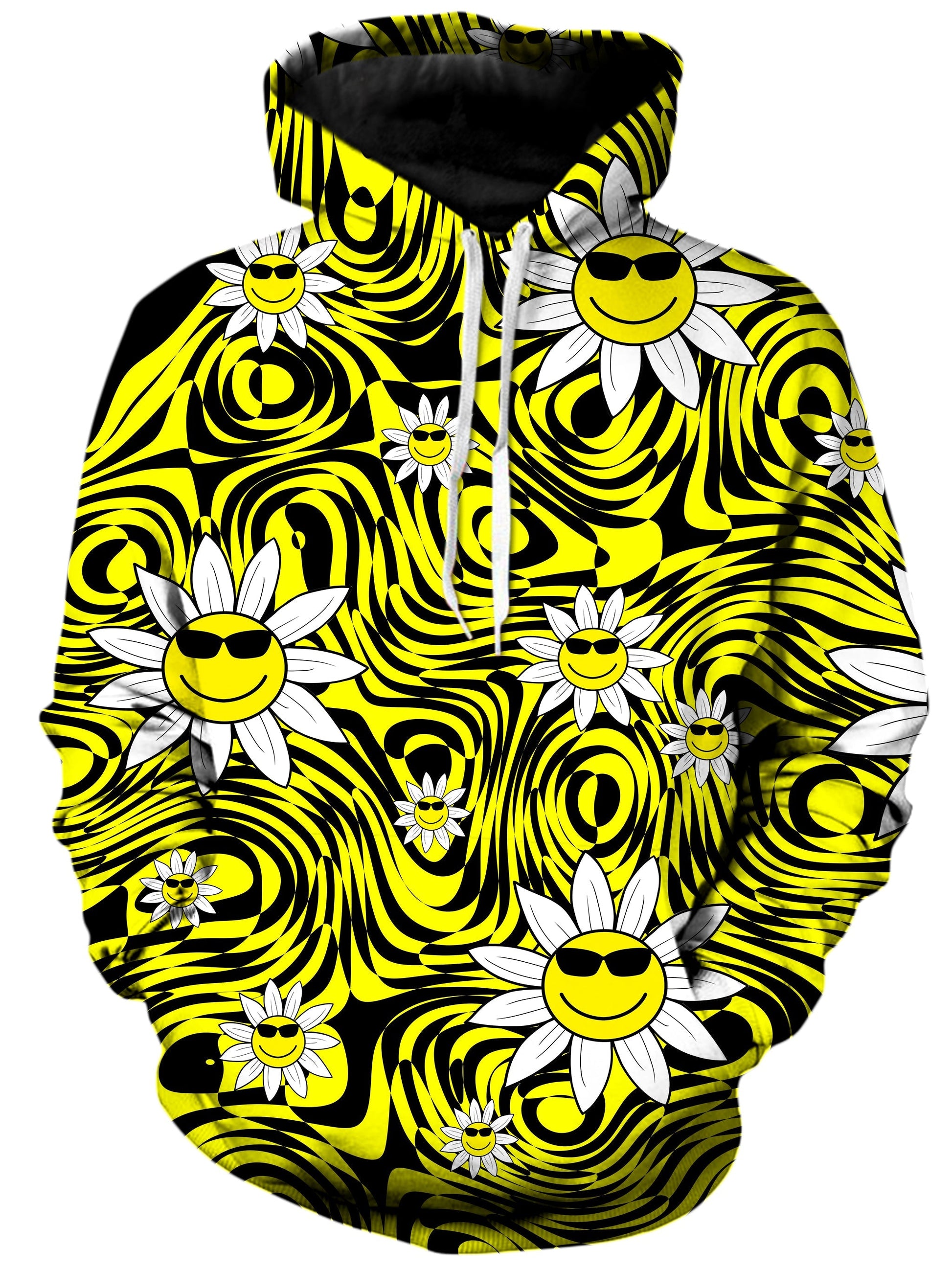 Smiling Daisies Unisex Hoodie -Moonbestprint