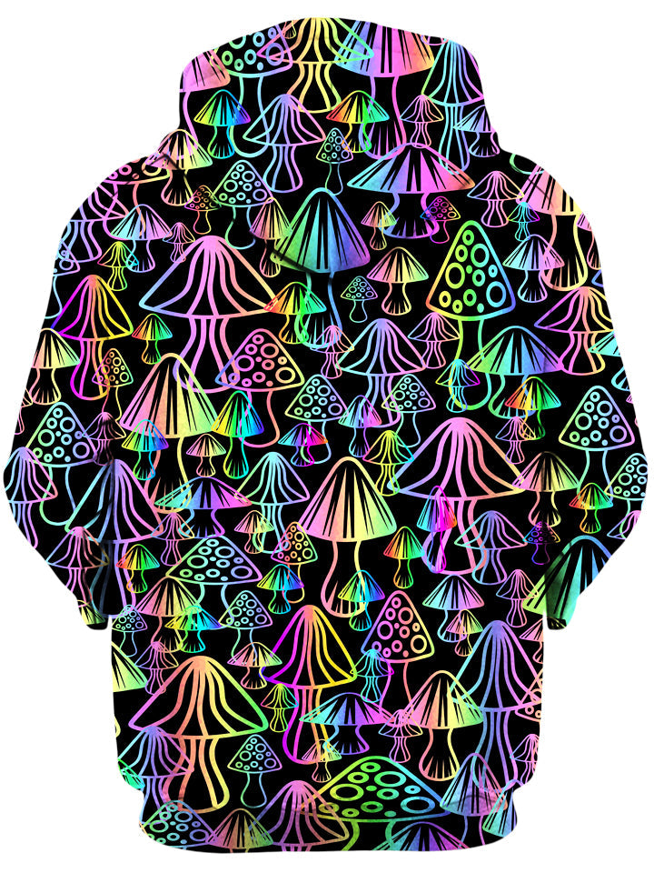 Magic Mushroom Unisex Zip-Up Hoodie -Moonbestprint