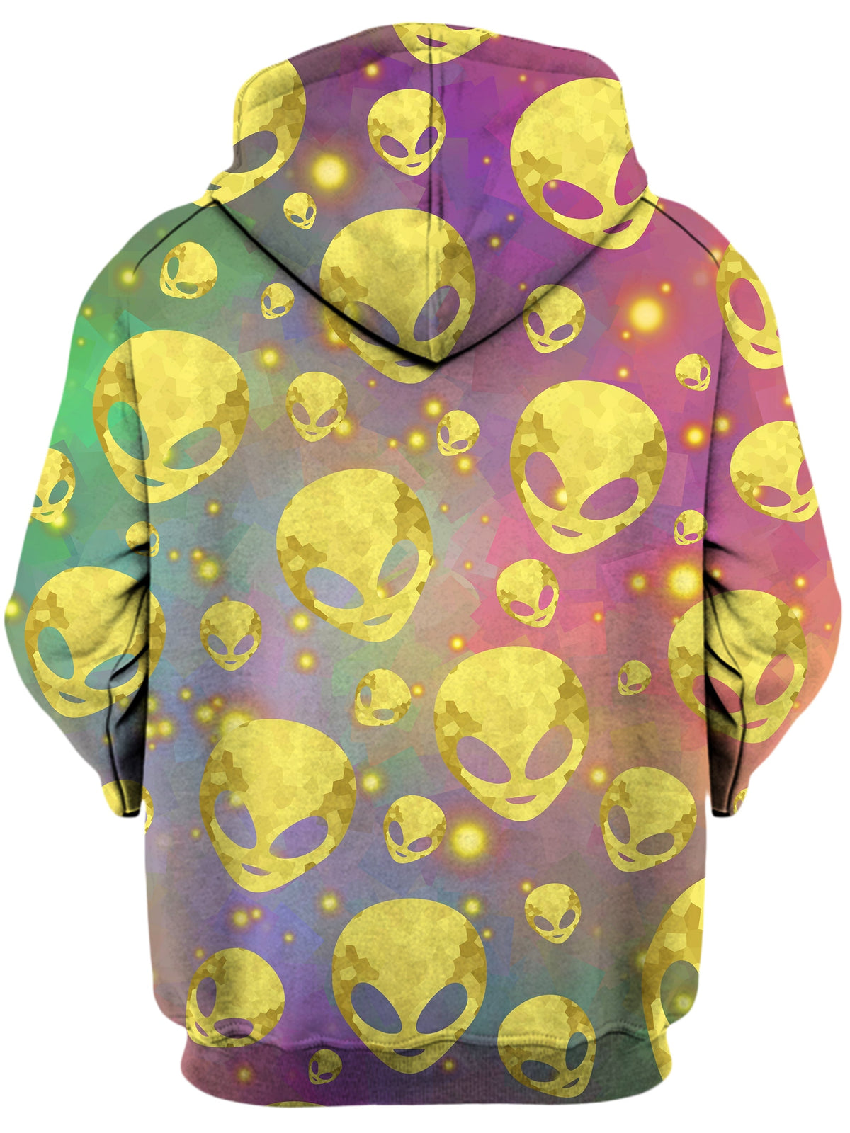 Alien Visitors Unisex Hoodie -Moonbestprint
