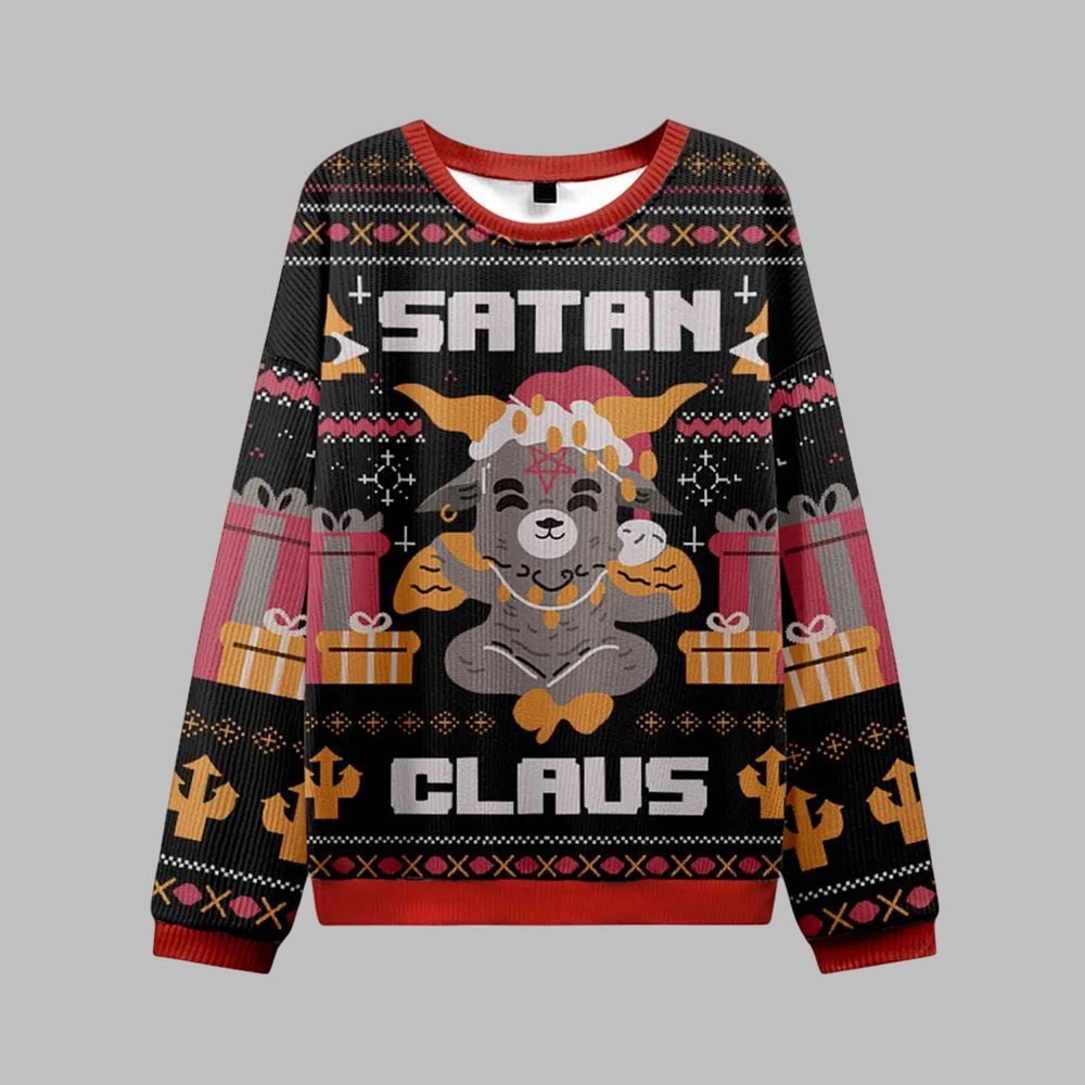 Satan Claus Ugly Sweater 2026 Christmas - Moonbestprint