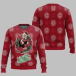 Scary Clown Christmas Terrifier Santa Ugly Christmas Sweater – Moonbestprint