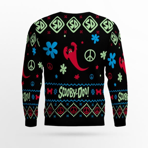 Scooby-Doo! Mystery Machine Holiday Ugly Christmas Sweater – Moonbestprint