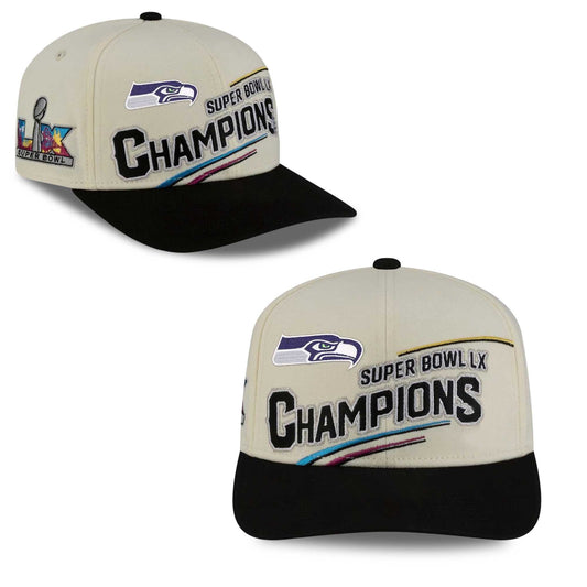 Seahawks Super Bowl LX Champions Locker Room Hat -Moonbestprint