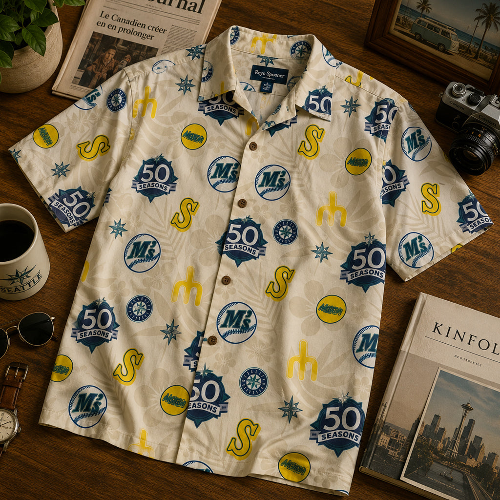 Seattle Mariners 50 Seasons Hawaiian Shirt 2026 – Moonbestprint