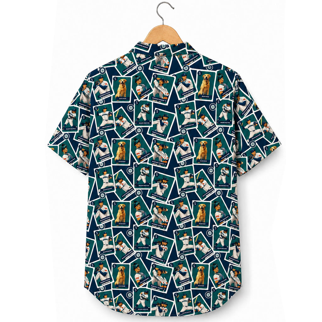 Seattle Mariners Card Show 2026 Hawaiian Shirt – Moonbestprint