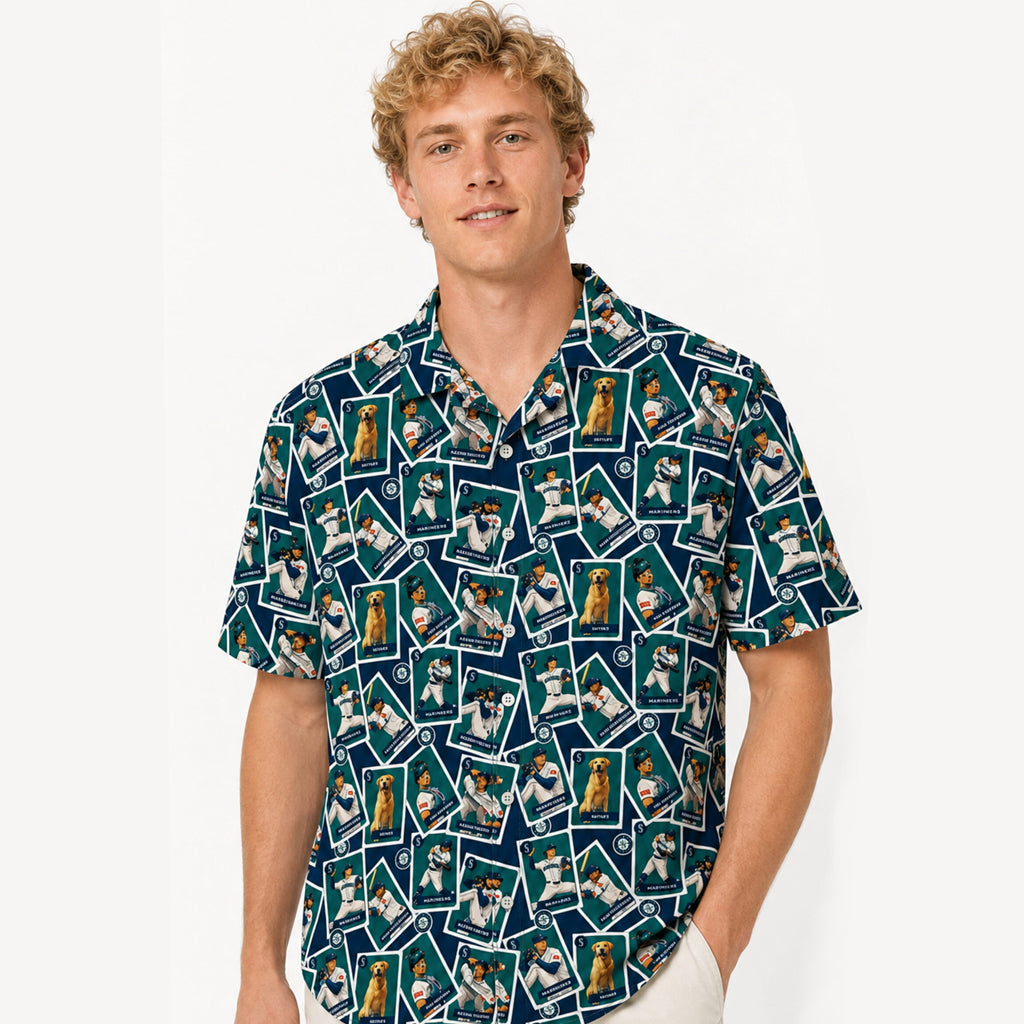 Seattle Mariners Card Show 2026 Hawaiian Shirt – Moonbestprint