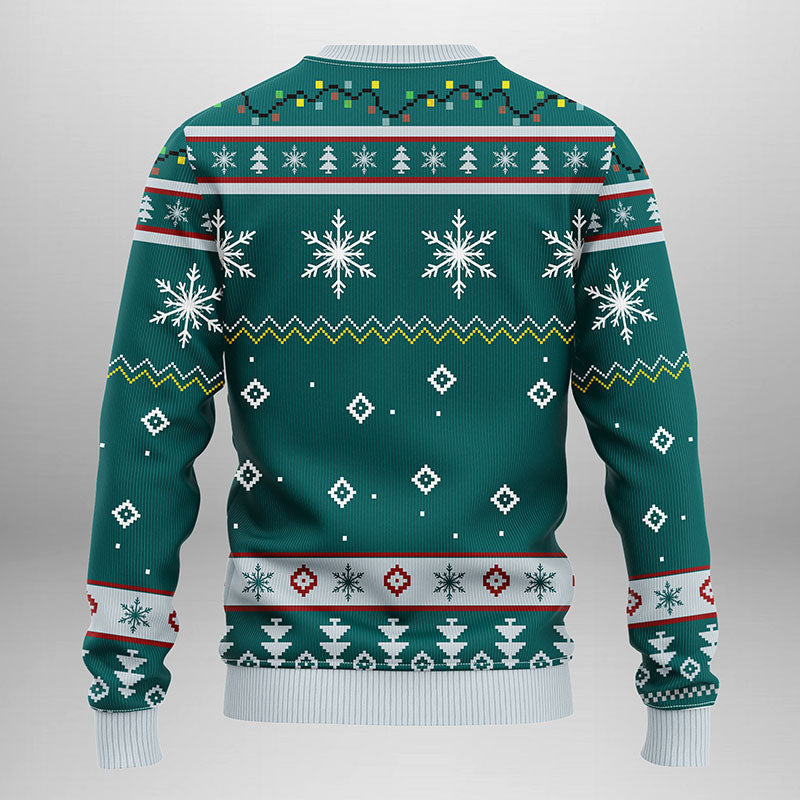 Seattle Mariners Funny Grinch Ugly Christmas Sweater Moonbestprint