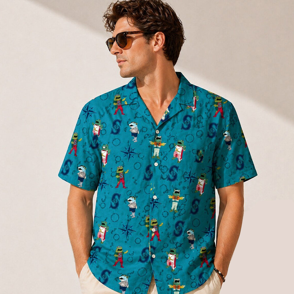 Seattle Mariners Salmon Run Day 2026 Hawaiian Shirt – Moonbestprint