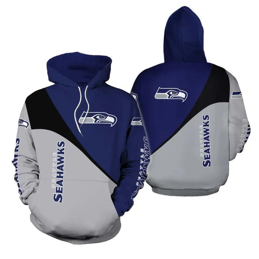 Seattle Seahawks 3D Hoodie 4, NFL Hoodie Moonbestprint
