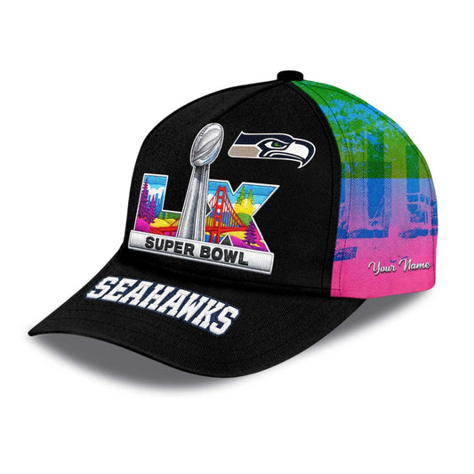 Seattle Seahawks Bowl LX 2026 Hat -Moonbestprint